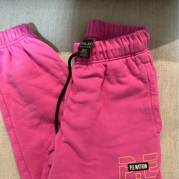 PE NATION Heads Up Track Pant Pink - Picture 10 of 11